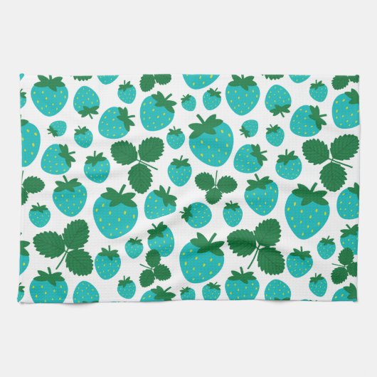 Strawberries Kitchen Towel Theedoek (Horizontaal)