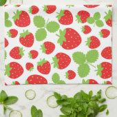 Strawberries Kitchen Towel Theedoek (Gevouwen)