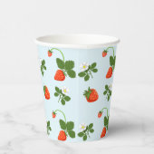 Strawberries Papieren Bekers (Rechts)