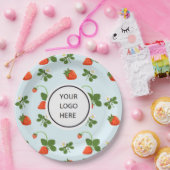 Strawberries Papieren Bordje (Feest)