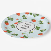 Strawberries Papieren Bordje (Gekanteld)