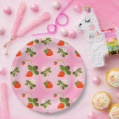 Strawberries Papieren Bordje (Feest)
