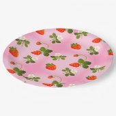 Strawberries Papieren Bordje (Gekanteld)