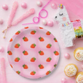 Strawberries Papieren Bordje (Feest)
