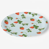 Strawberries Papieren Bordje (Gekanteld)