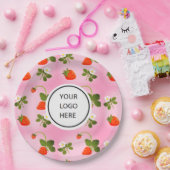 Strawberries Papieren Bordje (Feest)