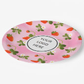 Strawberries Papieren Bordje (Gekanteld)