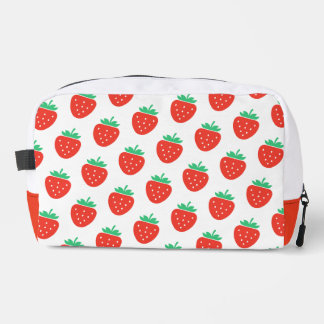 strawberries pattern toilettasje