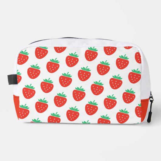 strawberries pattern toilettasje (Voorkant)