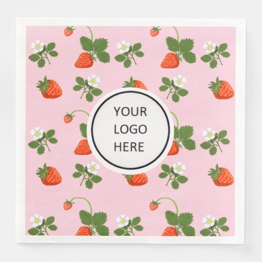 Strawberries Servet (Voorkant)