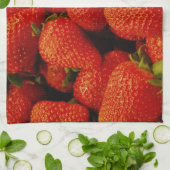 STRAWBERRIES THEEDOEK (Gevouwen)