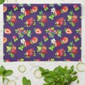 STRAWBERRIES THEEDOEK (Gevouwen)