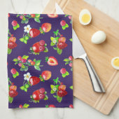 STRAWBERRIES THEEDOEK (Quarter Fold)