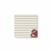 Strawberry and Chocolate (Lines) Post-It Notes