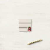 Strawberry and Chocolate (Lines) Post-It Notes (Op bureau)
