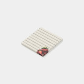 Strawberry and Chocolate (Lines) Post-It Notes (Schuin)