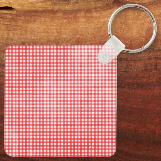 Strawberry and Tape Measure With Quote Sleutelhanger (Achterkant)