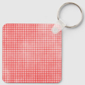 Strawberry and Tape Measure With Quote Sleutelhanger (Achterkant)