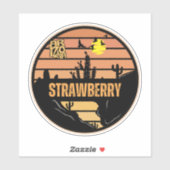 Strawberry, Arizona Sticker (Vel)