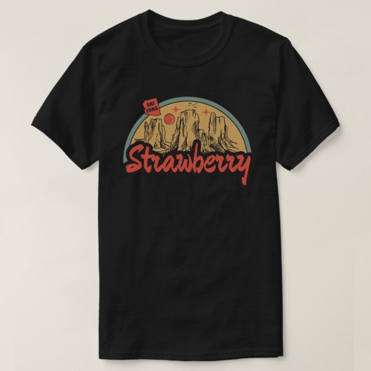 Strawberry, Arizona T-Shirt (Design voorkant)