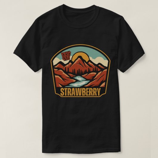 Strawberry, Arkansas T-shirt (Design voorkant)