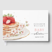 Strawberry Baby Brunch gastenboek (Voorkant)