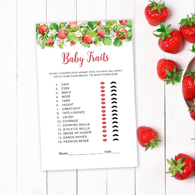 Strawberry Baby Eigenschappen Spel (Creator heeft geüpload)