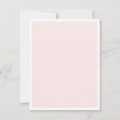 Strawberry Baby Shower Thank You Card Bedankkaart (Achterkant)