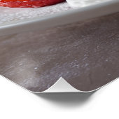 Strawberry & Banana Pancakes Perfect Poster (Hoek)