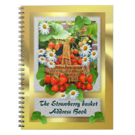 Strawberry Basket Adres Notitieboek