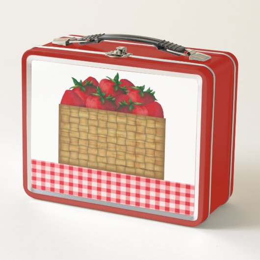 Strawberry Basket Lunch Box (Voorkant)