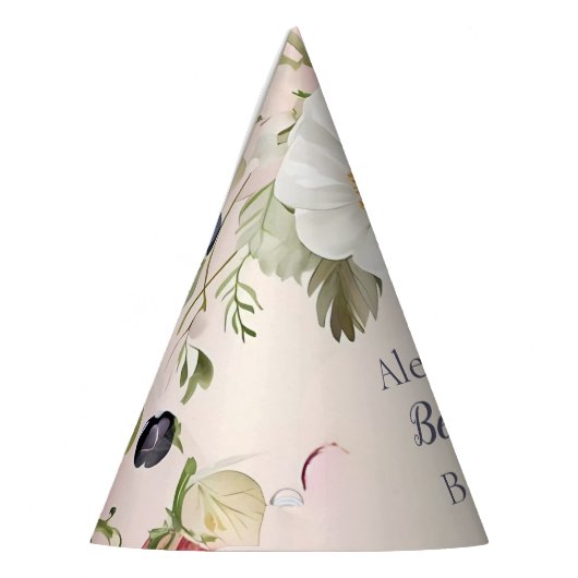 Strawberry Berry Eerste 1e Verjaardagsfeest Feesthoedjes (Links)