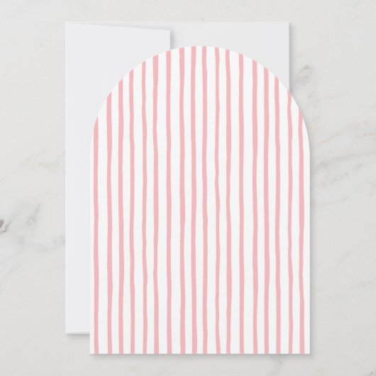 Strawberry Berry Eerste 1e Verjaardagsfeest Kaart (Achterkant)