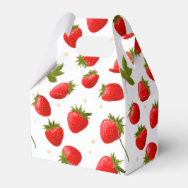 Strawberry Berry Eerste Verjaardagsfeestje Favor Bedankdoosjes