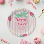 Strawberry Berry First Paper Plate Papieren Bordje