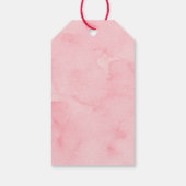 Strawberry Berry Sweet Birthday Dank je Cadeaulabel (Achterkant)