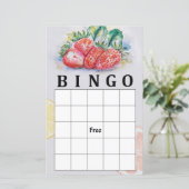 Strawberry bingo game (Staand voorkant)