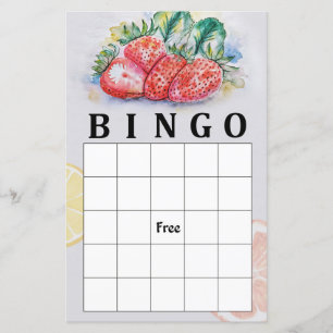 Strawberry bingo game