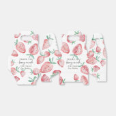 Strawberry Birthday Bedankt Berry Much Sweet Fav Bedankdoosjes (Uitgevouwen)