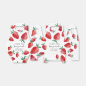 Strawberry Birthday Dank je wel Berry Much Sweet Bedankdoosjes (Uitgevouwen)