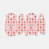 Strawberry Birthday Party Hartelijk dank voor Berr Bedankdoosjes (Uitgevouwen)