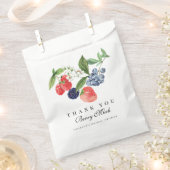Strawberry Blueberry Personalized Bedankzakje (Geknipt)