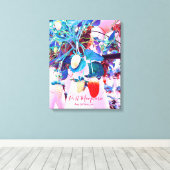 Strawberry boerderij Port Macquarie Australië Canvas Afdruk (Insitu (Houten vloer))