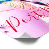 Strawberry boerderij Port Macquarie Australië Poster (Hoek)