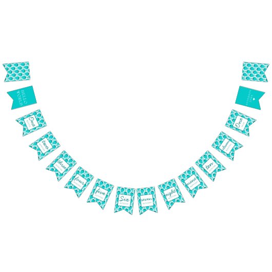 Strawberry Boy Berry First Birthday Mijlstenen Vlaggetjes (Alle)