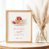 Strawberry Brunch Baby shower Boeken en Geschenken Poster