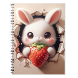 Strawberry Bunny Notitieboek