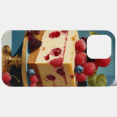 Strawberry Cake Design iPhone 13 Hoesje (Achterkant (horizontaal))