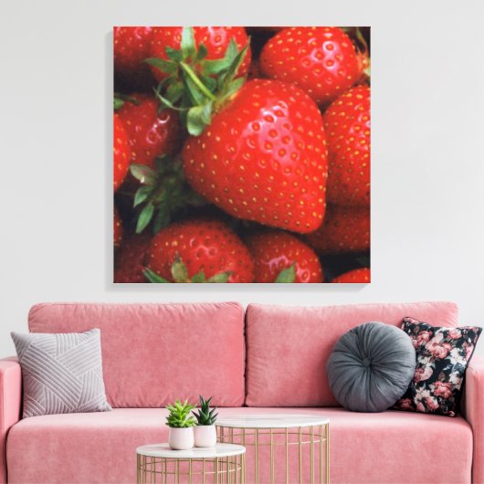 STRAWBERRY CANVAS AFDRUK (Insitu (Woonkamer))