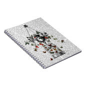 Strawberry Chandelier Notitieboek (Rechterzijde)